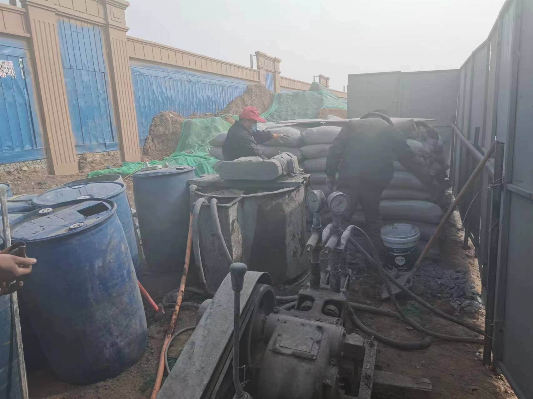 错那地基沉降注浆加固